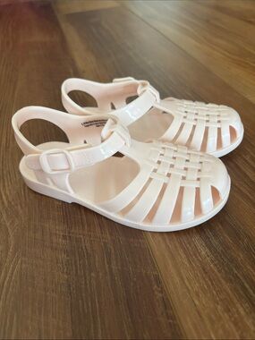 Cat & Jack Ballet Pink Jelly Sandals toddler size 9